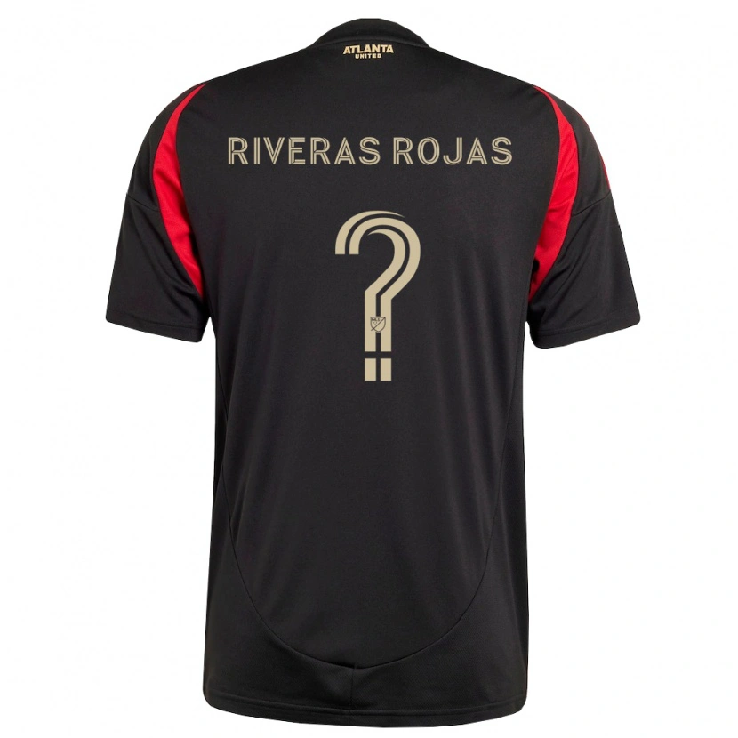 Danxen Heren Gonzalo Riveras Rojas #0 Zwart Rood Thuisshirt Thuistenue 2026/27 T-Shirt