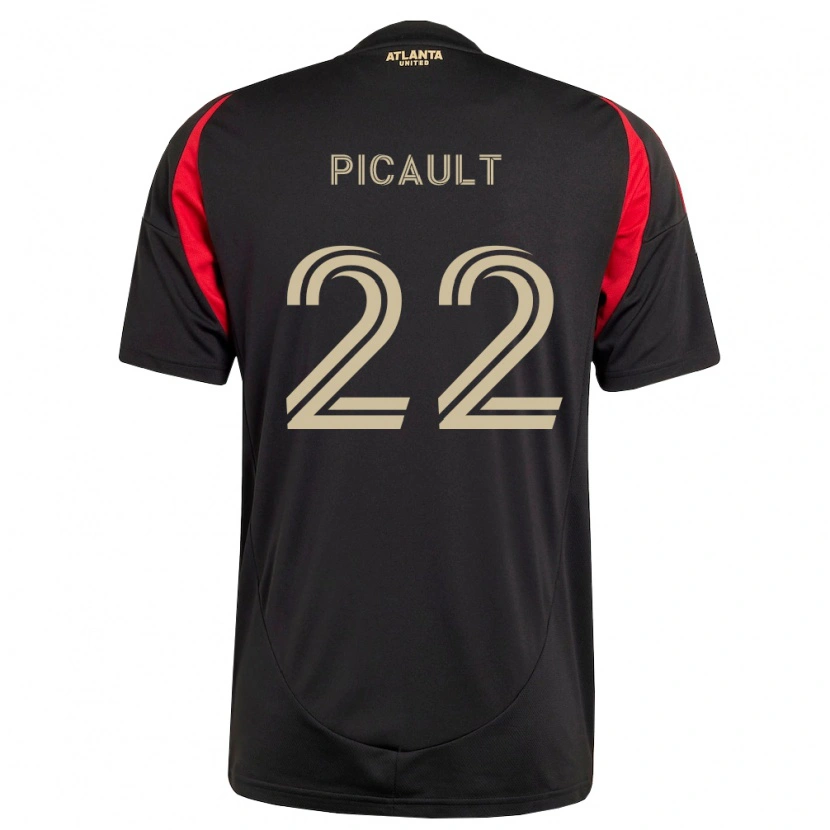 Danxen Heren Fafà Picault #22 Zwart Rood Thuisshirt Thuistenue 2026/27 T-Shirt