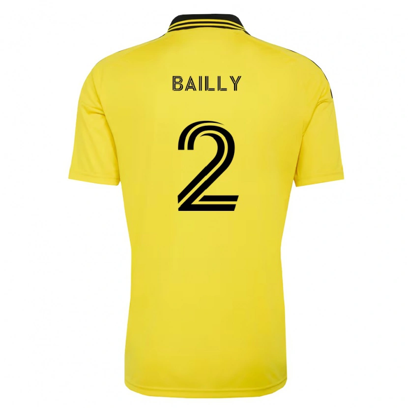 Danxen Heren Eric Bailly #2 Geel Zwart Thuisshirt Thuistenue 2026/27 T-Shirt