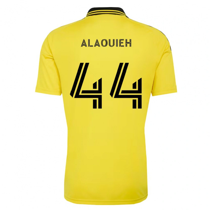 Danxen Heren Anthony Alaouieh #44 Geel Zwart Thuisshirt Thuistenue 2026/27 T-Shirt