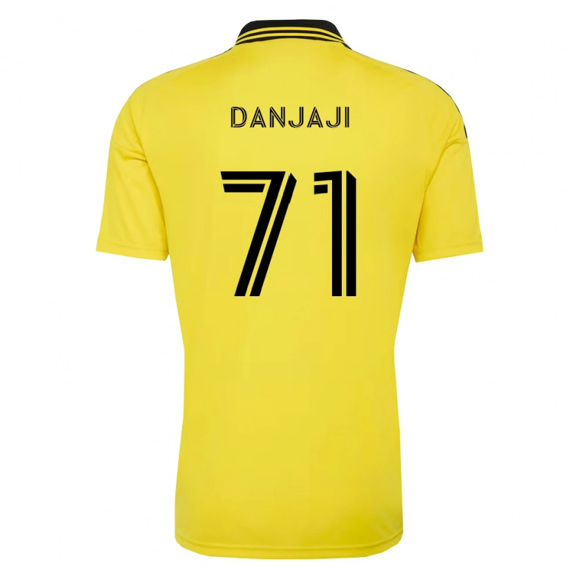 Danxen Heren Jamil Danjaji #71 Geel Zwart Thuisshirt Thuistenue 2026/27 T-Shirt