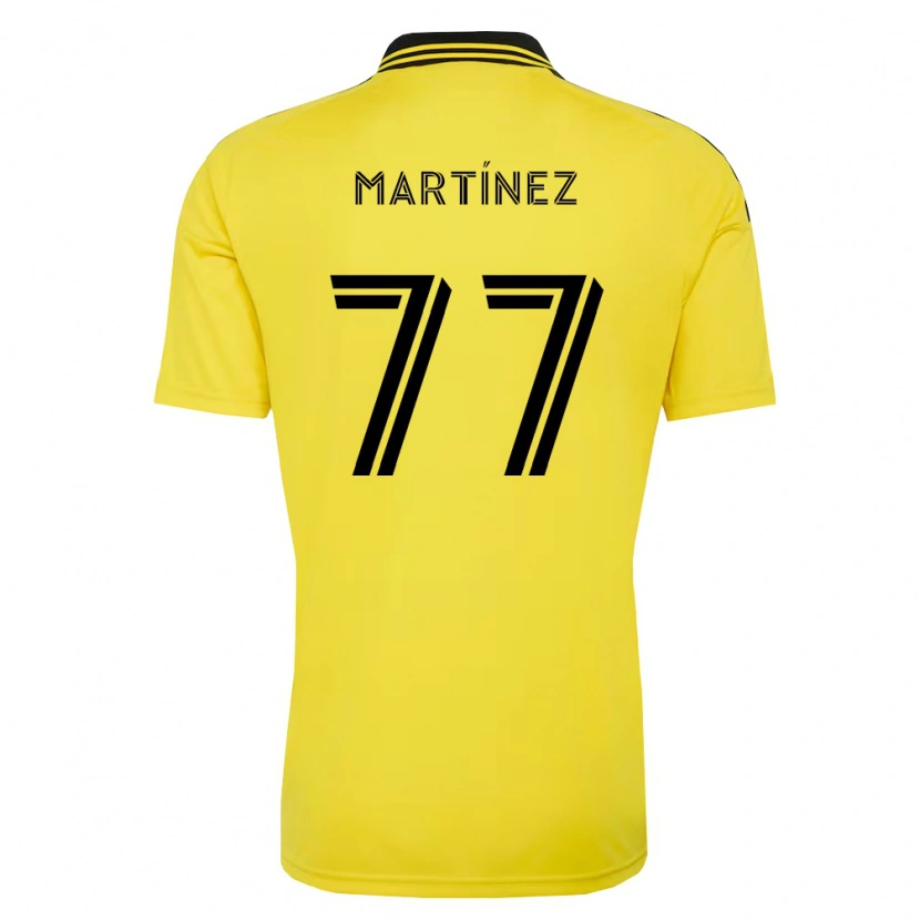 Danxen Heren Josef Martínez #77 Geel Zwart Thuisshirt Thuistenue 2026/27 T-Shirt