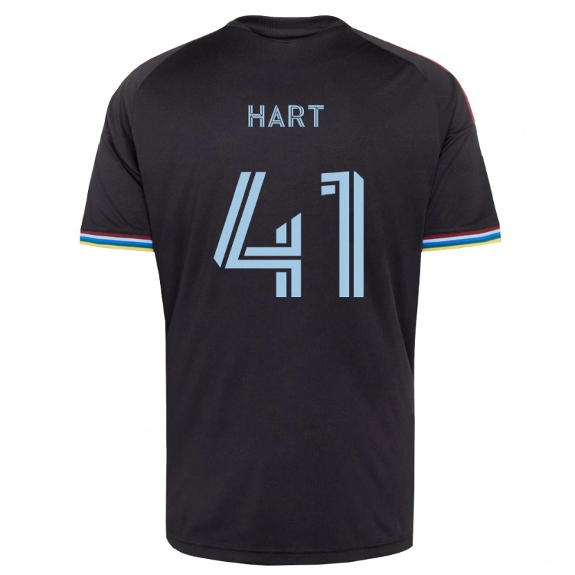 Danxen Heren Victor Hart #41 Zwart Hemelsblauw Thuisshirt Thuistenue 2026/27 T-Shirt