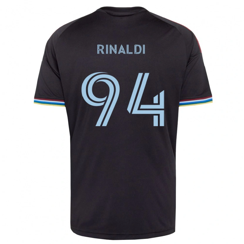 Danxen Heren Vincent Rinaldi #94 Zwart Hemelsblauw Thuisshirt Thuistenue 2026/27 T-Shirt