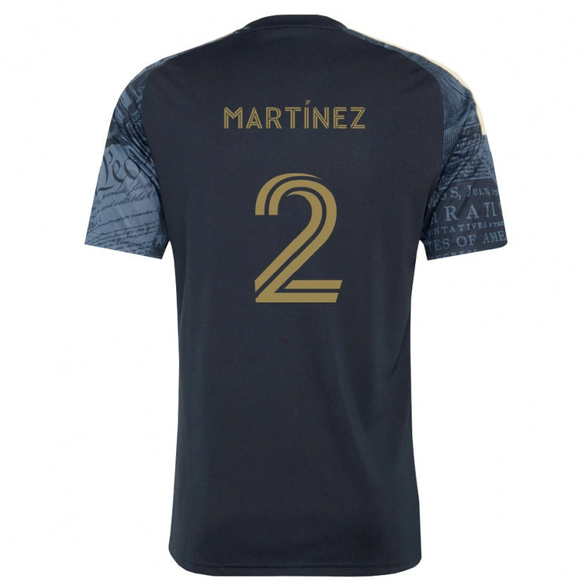 Danxen Heren Geiner Martínez #2 Marineblauw Bruin Thuisshirt Thuistenue 2026/27 T-Shirt