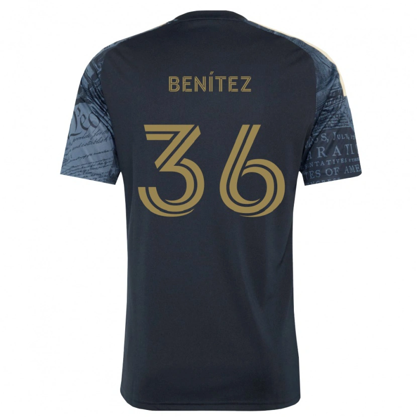 Danxen Heren Óscar Benítez #36 Marineblauw Bruin Thuisshirt Thuistenue 2026/27 T-Shirt