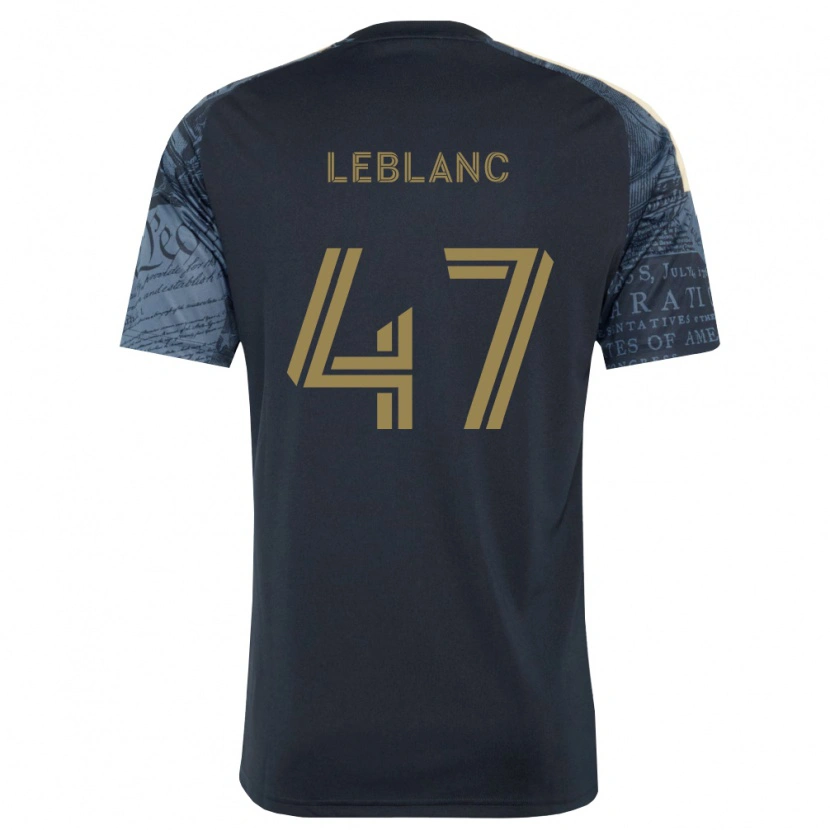 Danxen Heren Kellan Leblanc #47 Marineblauw Bruin Thuisshirt Thuistenue 2026/27 T-Shirt