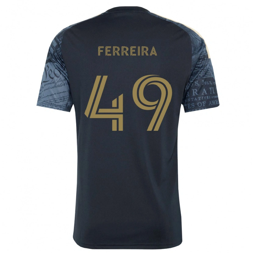 Danxen Heren Willyam Ferreira #49 Marineblauw Bruin Thuisshirt Thuistenue 2026/27 T-Shirt