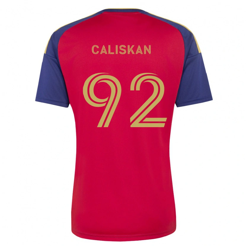 Danxen Heren Noel Caliskan #92 Koninklijk Blauw Bruin Rood Thuisshirt Thuistenue 2026/27 T-Shirt