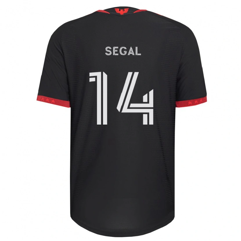 Danxen Heren Gabriel Segal #14 Zwart Wit Rood Thuisshirt Thuistenue 2026/27 T-Shirt