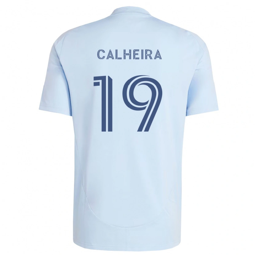 Danxen Heren Taylor Calheira #19 Lichtblauw Lichtgrijs Thuisshirt Thuistenue 2026/27 T-Shirt