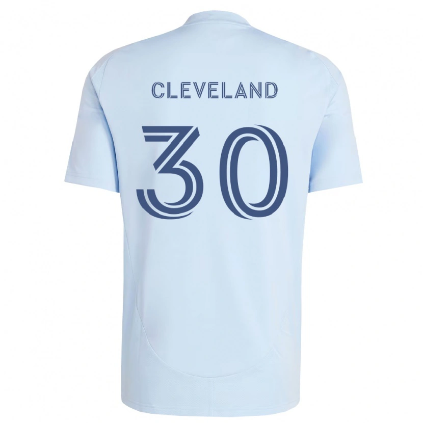 Danxen Heren Stefan Cleveland #30 Lichtblauw Lichtgrijs Thuisshirt Thuistenue 2026/27 T-Shirt