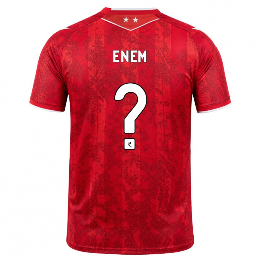 Danxen Heren Victor Enem #0 Rood Wit Thuisshirt Thuistenue 2026/27 T-Shirt