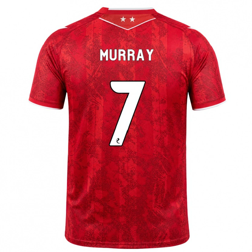 Danxen Heren Phoebe Murray #7 Rood Wit Thuisshirt Thuistenue 2026/27 T-Shirt