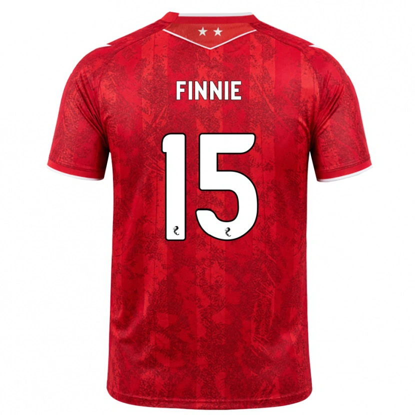 Danxen Heren Maddison Finnie #15 Rood Wit Thuisshirt Thuistenue 2026/27 T-Shirt