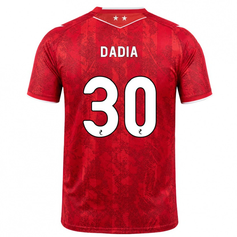 Danxen Heren Or Dadia #30 Rood Wit Thuisshirt Thuistenue 2026/27 T-Shirt