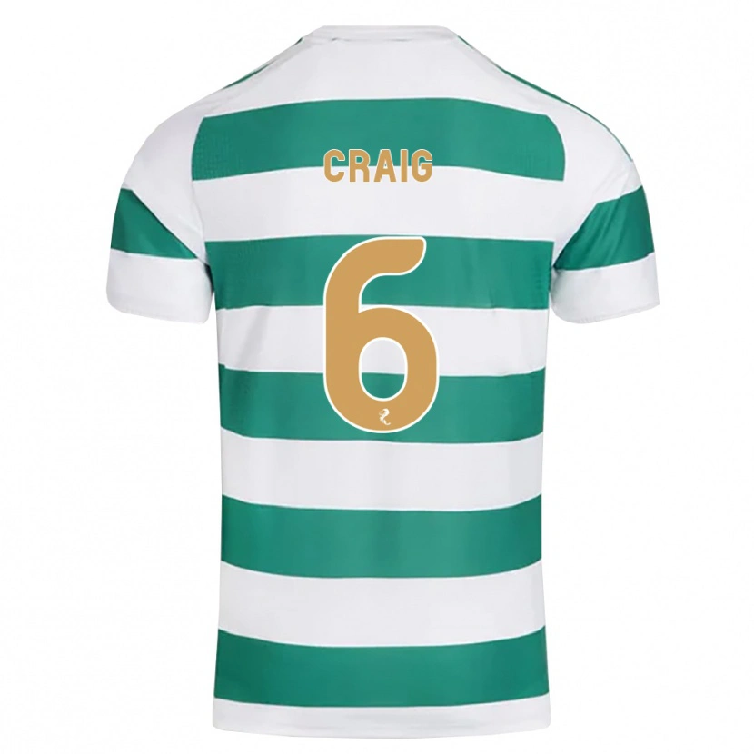 Danxen Heren Chloe Craig #6 Donkercyaan Wit Thuisshirt Thuistenue 2026/27 T-Shirt