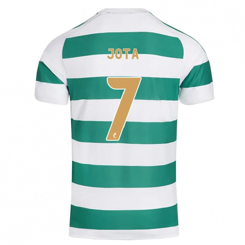 Danxen Heren Jota #7 Donkercyaan Wit Thuisshirt Thuistenue 2026/27 T-Shirt