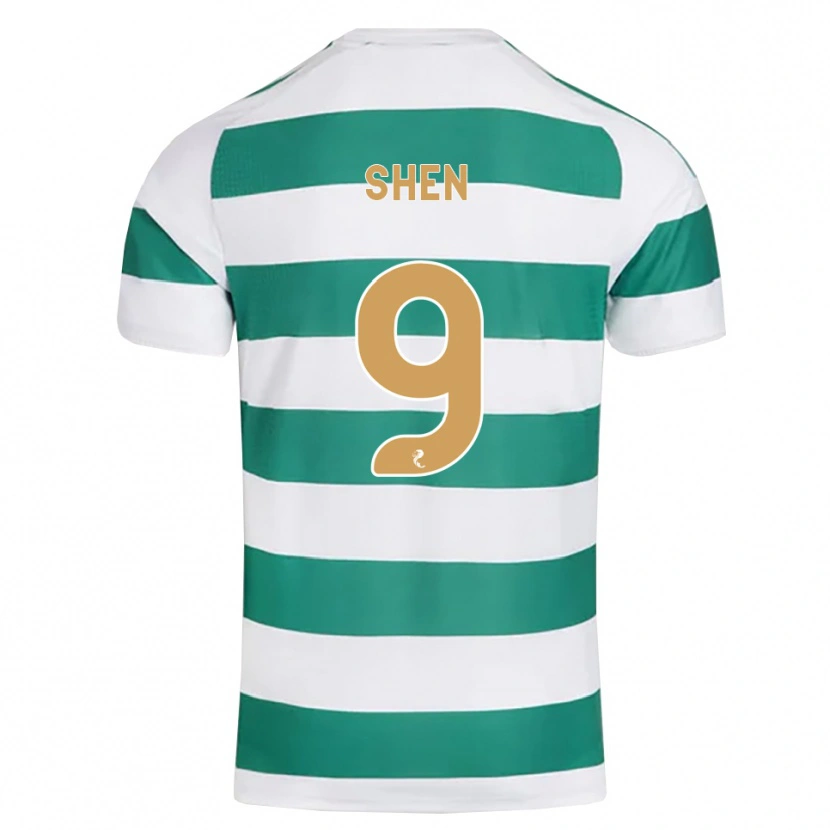 Danxen Heren Shen Mengyu #9 Donkercyaan Wit Thuisshirt Thuistenue 2026/27 T-Shirt