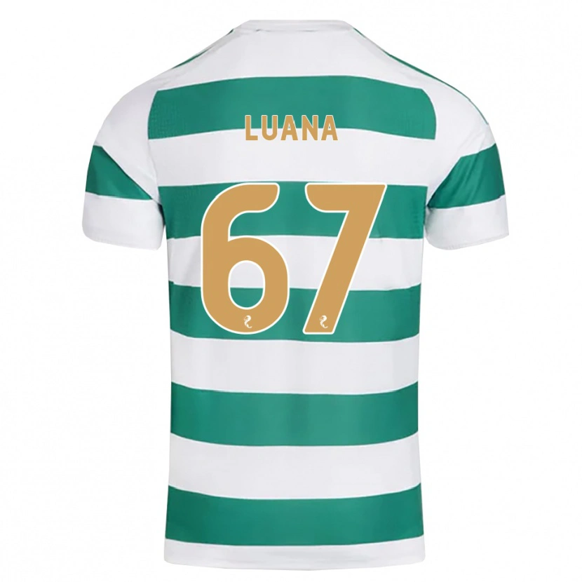 Danxen Heren Luana Muñoz #67 Donkercyaan Wit Thuisshirt Thuistenue 2026/27 T-Shirt