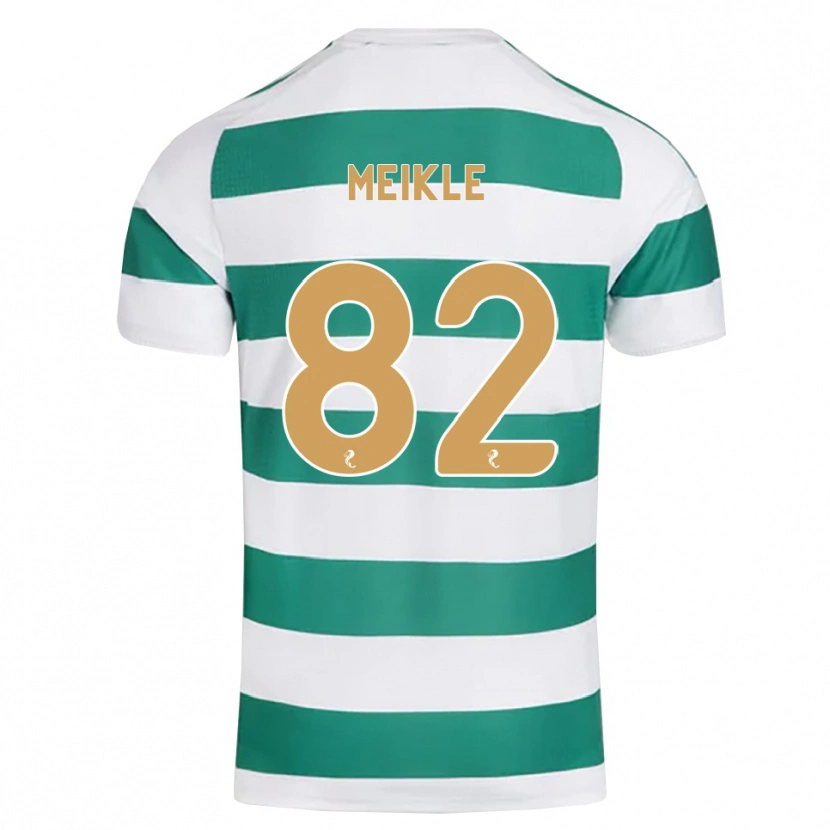 Danxen Heren Jamie Meikle #82 Donkercyaan Wit Thuisshirt Thuistenue 2026/27 T-Shirt