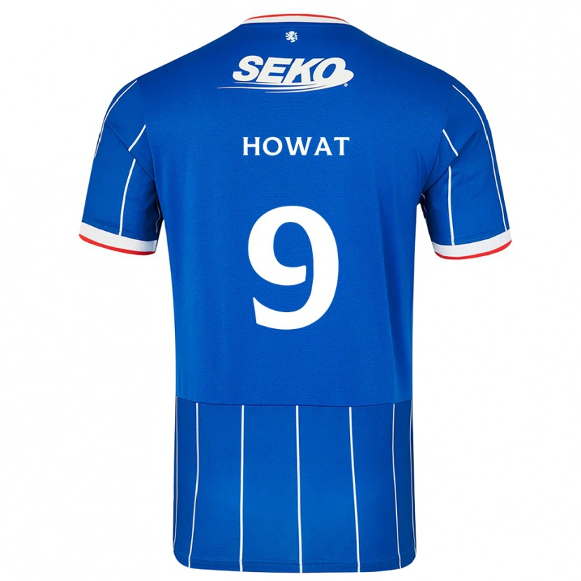 Danxen Heren Kirsty Howat #9 Rood Blauw Wit Thuisshirt Thuistenue 2026/27 T-Shirt