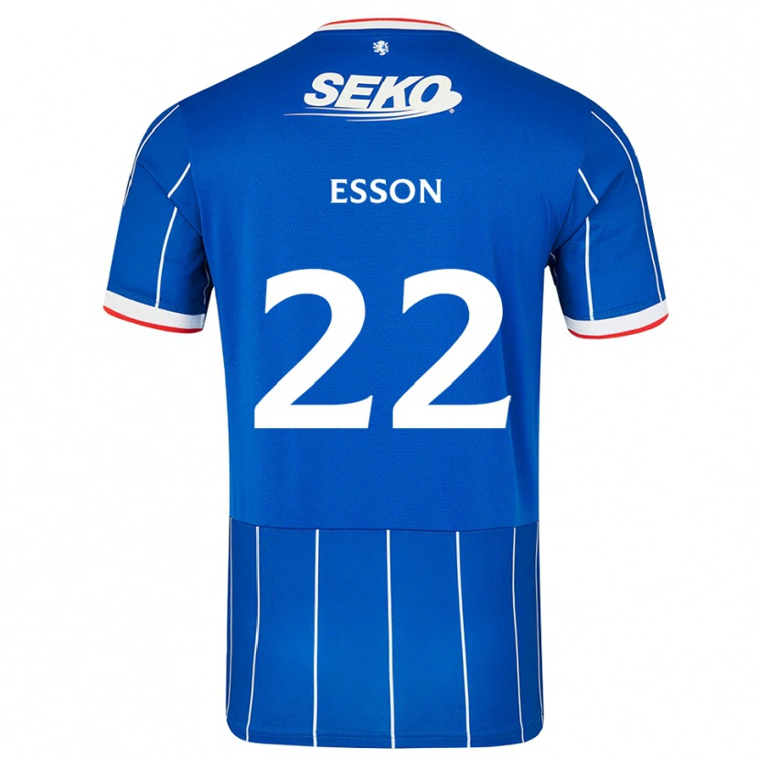 Danxen Heren Victoria Esson #22 Rood Blauw Wit Thuisshirt Thuistenue 2026/27 T-Shirt