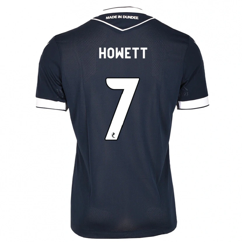 Danxen Heren Leo Howett #7 Midnightblue Wit Thuisshirt Thuistenue 2026/27 T-Shirt