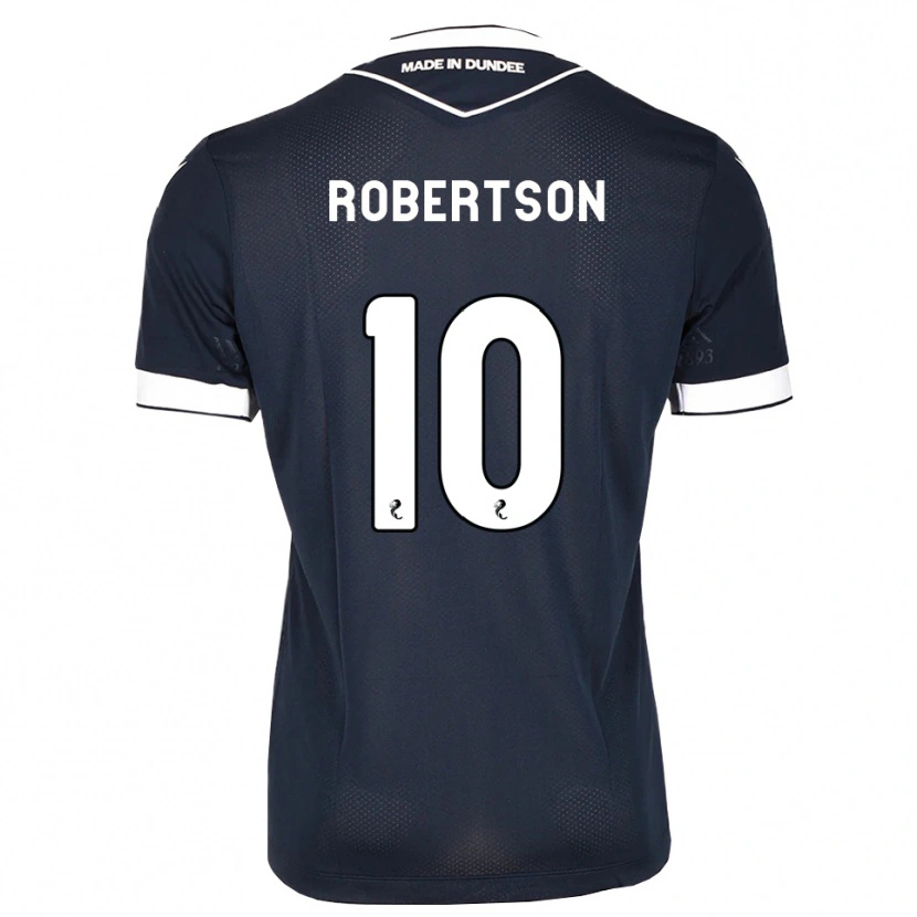 Danxen Heren Finlay Robertson #10 Midnightblue Wit Thuisshirt Thuistenue 2026/27 T-Shirt