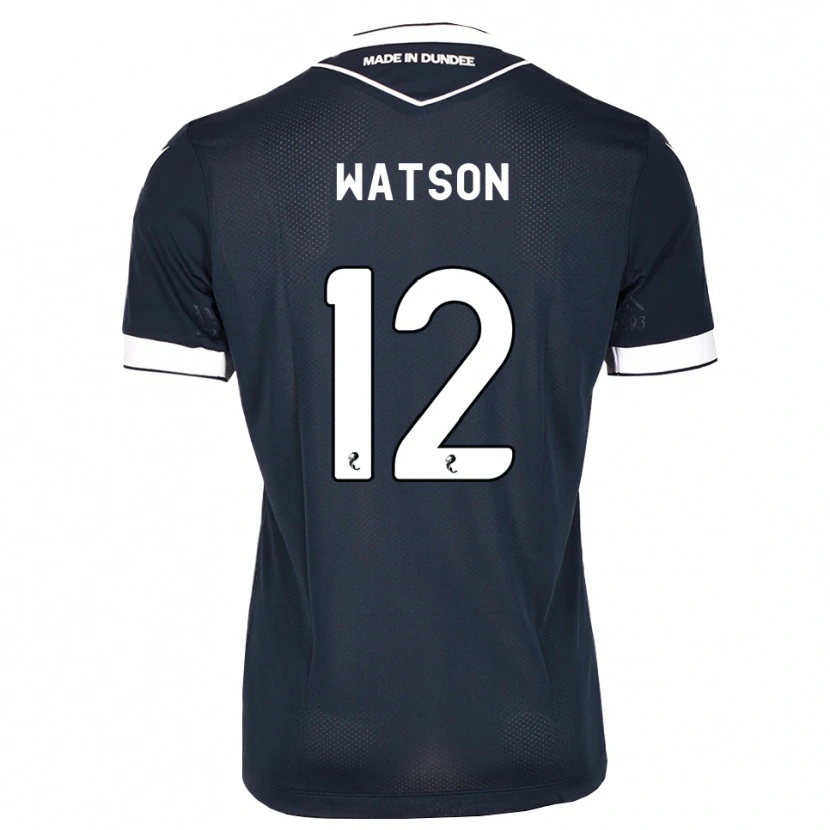 Danxen Heren Johnny Watson #12 Midnightblue Wit Thuisshirt Thuistenue 2026/27 T-Shirt