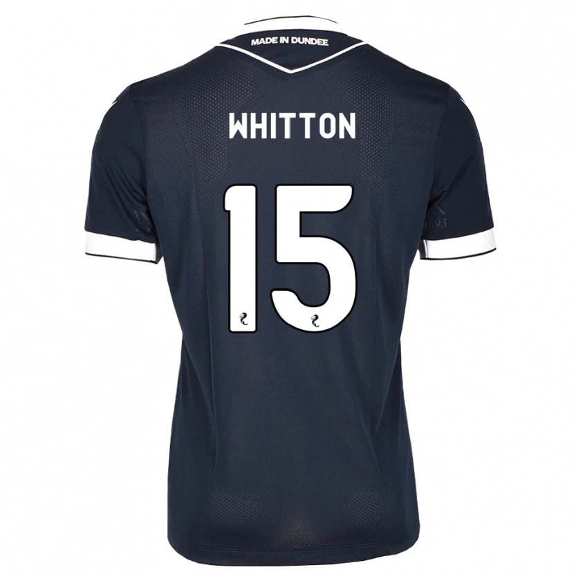 Danxen Heren Jamie Whitton #15 Midnightblue Wit Thuisshirt Thuistenue 2026/27 T-Shirt