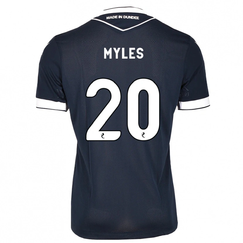Danxen Heren Logan Myles #20 Midnightblue Wit Thuisshirt Thuistenue 2026/27 T-Shirt