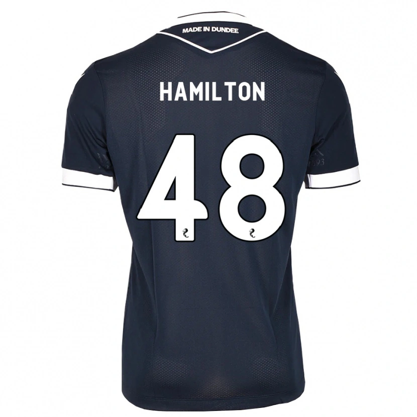 Danxen Heren Ethan Hamilton #48 Midnightblue Wit Thuisshirt Thuistenue 2026/27 T-Shirt