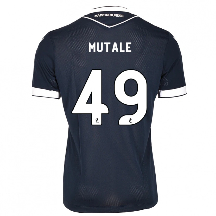 Danxen Heren Euan Mutale #49 Midnightblue Wit Thuisshirt Thuistenue 2026/27 T-Shirt