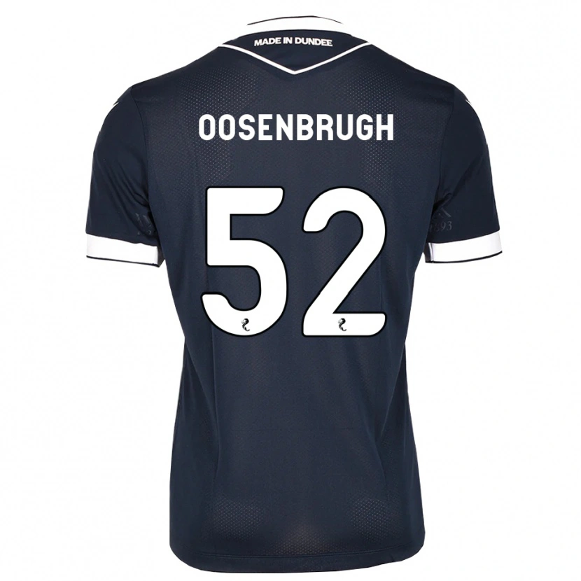 Danxen Heren Charley Oosenbrugh #52 Midnightblue Wit Thuisshirt Thuistenue 2026/27 T-Shirt