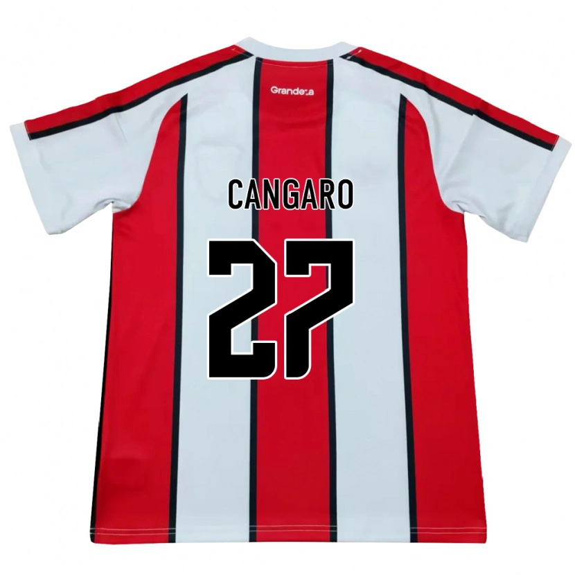 Danxen Heren Juana Cangaro #27 Wit Rood Zwart Uitshirt Uittenue 2026/27 T-Shirt
