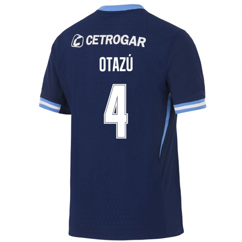 Danxen Heren Milagros Otazú #4 Koninklijk Blauw Lichtblauw Wit Uitshirt Uittenue 2026/27 T-Shirt