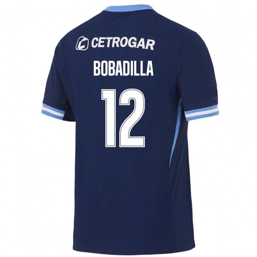 Danxen Heren Alicia Bobadilla #12 Koninklijk Blauw Lichtblauw Wit Uitshirt Uittenue 2026/27 T-Shirt