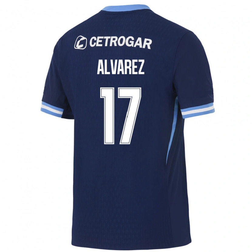 Danxen Heren Lucas Alvarez #17 Koninklijk Blauw Lichtblauw Wit Uitshirt Uittenue 2026/27 T-Shirt