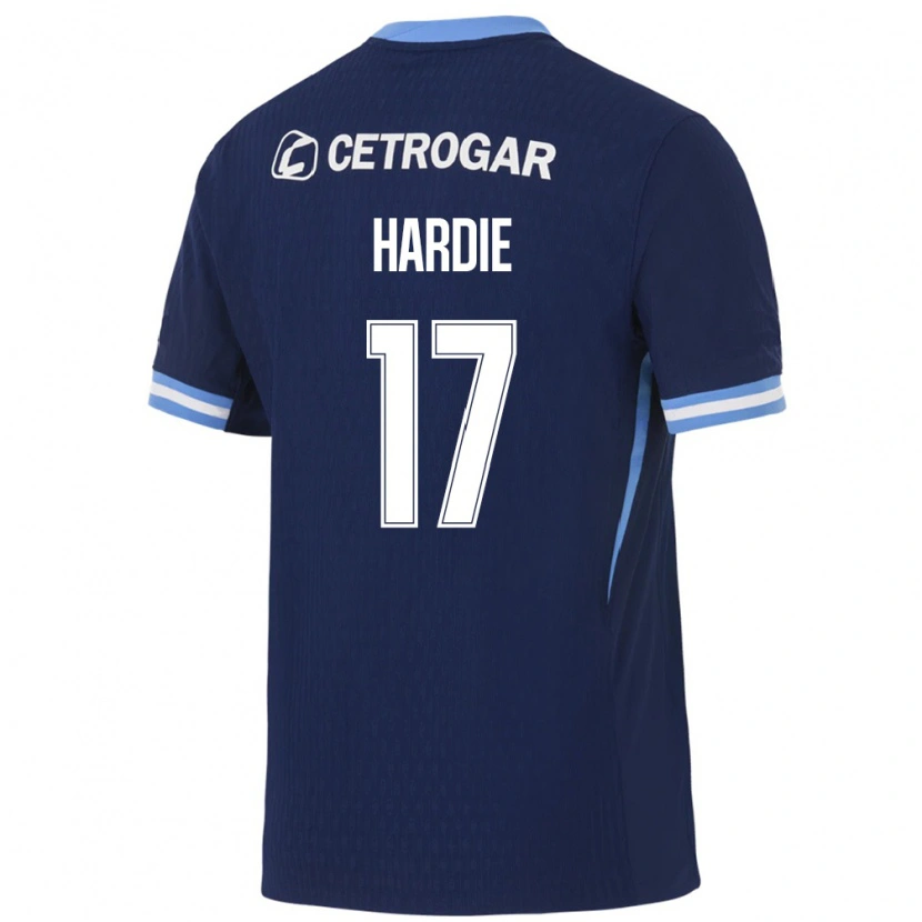 Danxen Heren Tamara Hardie #17 Koninklijk Blauw Lichtblauw Wit Uitshirt Uittenue 2026/27 T-Shirt