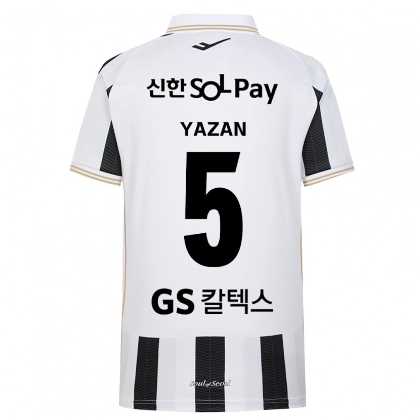 Danxen Heren Yazan Al-Arab #5 Zwart Wit Uitshirt Uittenue 2026/27 T-Shirt