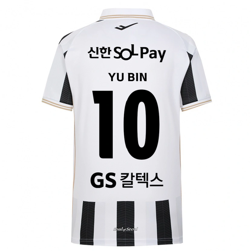 Danxen Heren Yu-Bin Jang #10 Zwart Wit Uitshirt Uittenue 2026/27 T-Shirt