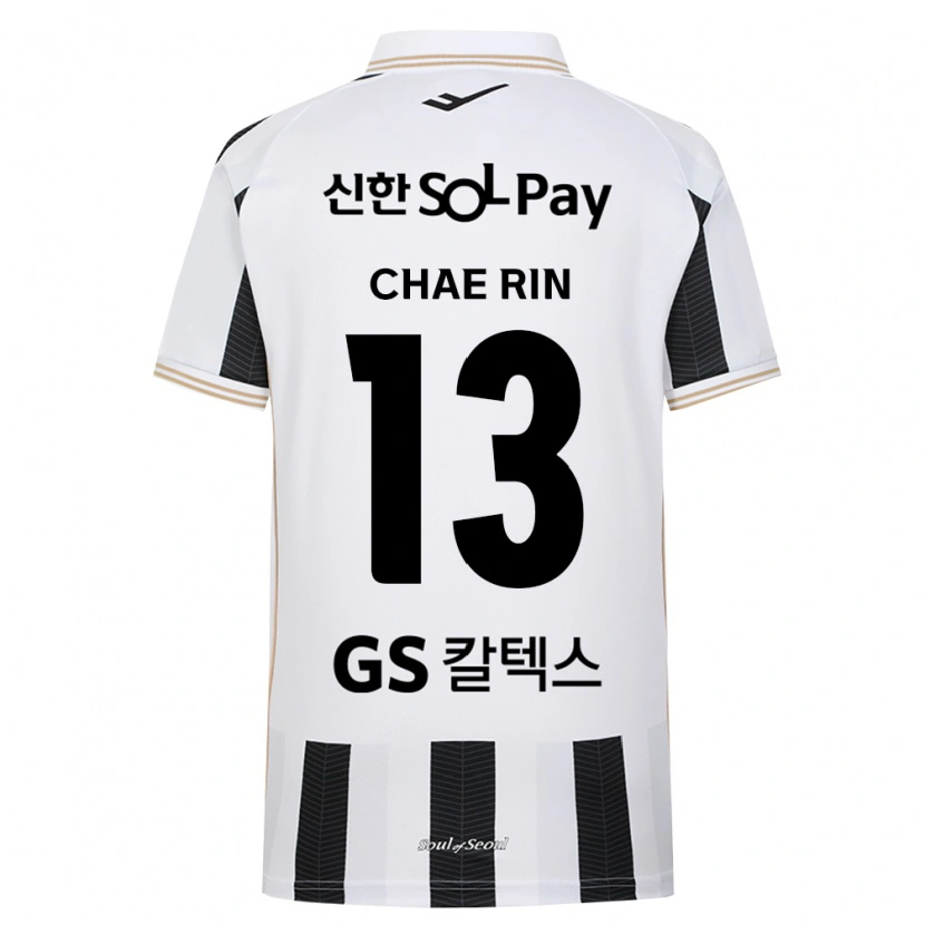 Danxen Heren Chae-Rin Han #13 Zwart Wit Uitshirt Uittenue 2026/27 T-Shirt