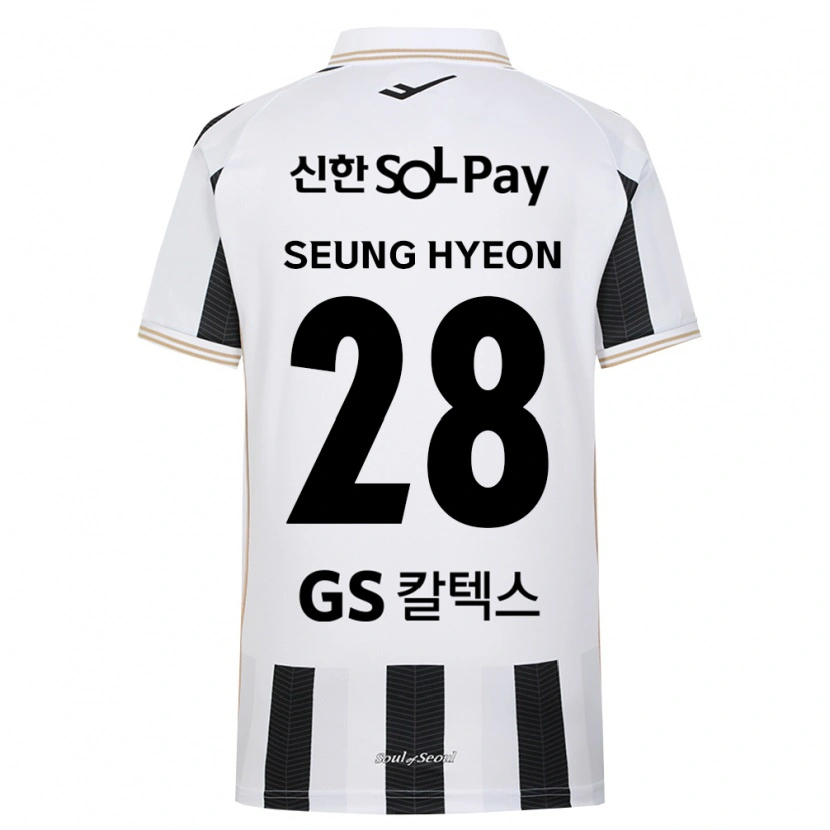 Danxen Heren Seung-Hyeon Yang #28 Zwart Wit Uitshirt Uittenue 2026/27 T-Shirt
