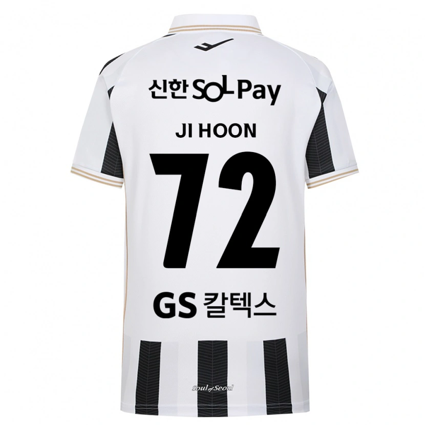 Danxen Heren Ji-Hoon Min #72 Zwart Wit Uitshirt Uittenue 2026/27 T-Shirt