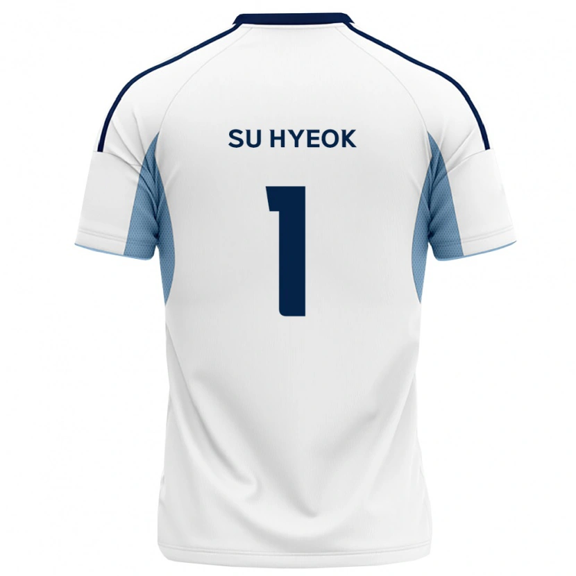 Danxen Heren Su-Hyeok Jo #1 Koninklijk Blauw Wit Uitshirt Uittenue 2026/27 T-Shirt