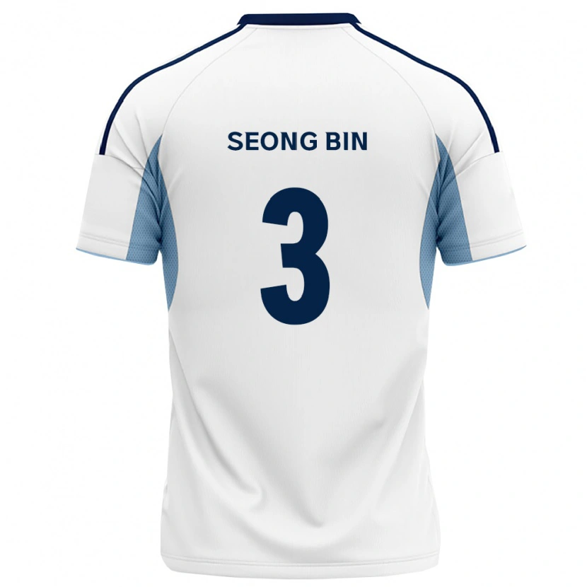 Danxen Heren Seong-Bin Jung #3 Koninklijk Blauw Wit Uitshirt Uittenue 2026/27 T-Shirt