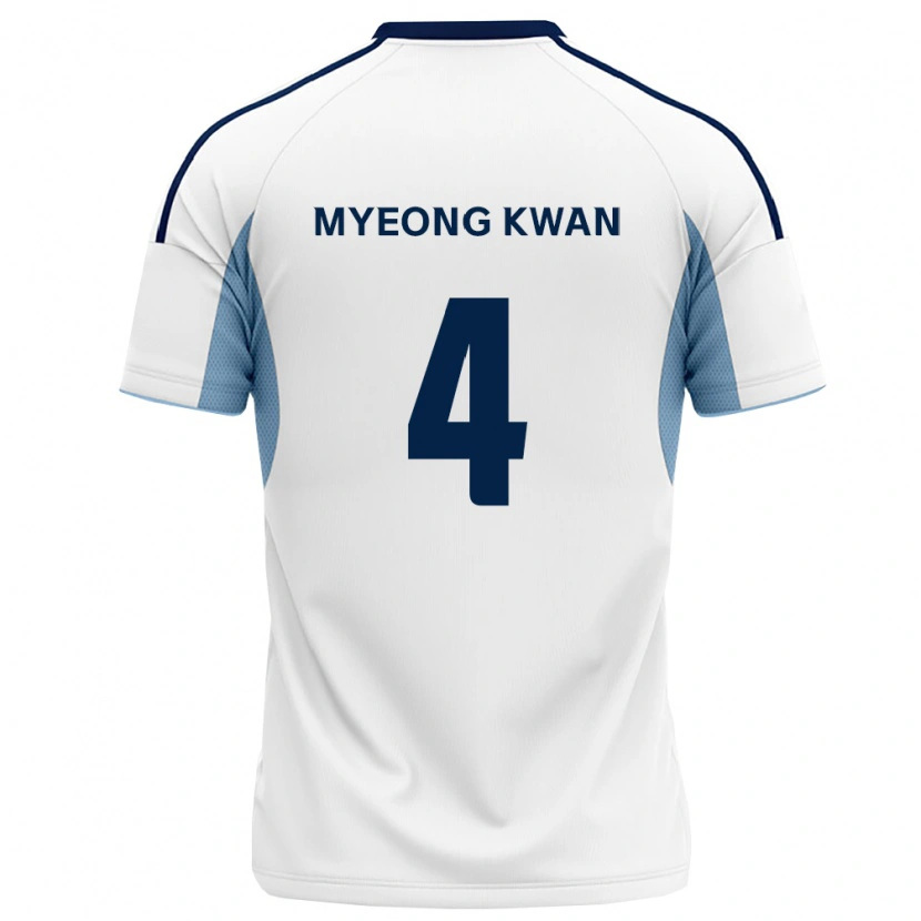 Danxen Heren Myeong-Kwan Seo #4 Koninklijk Blauw Wit Uitshirt Uittenue 2026/27 T-Shirt