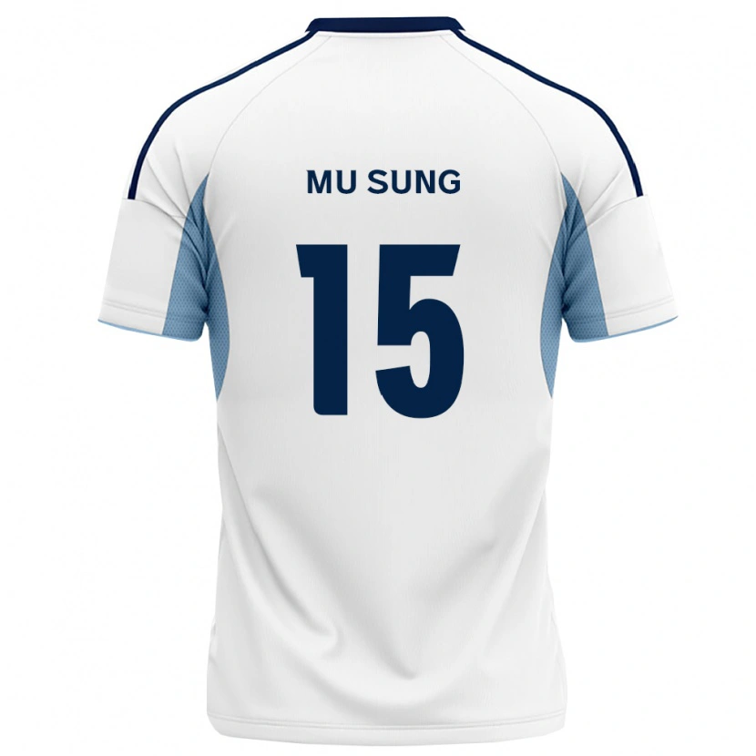 Danxen Heren Mu-Sung Kang #15 Koninklijk Blauw Wit Uitshirt Uittenue 2026/27 T-Shirt