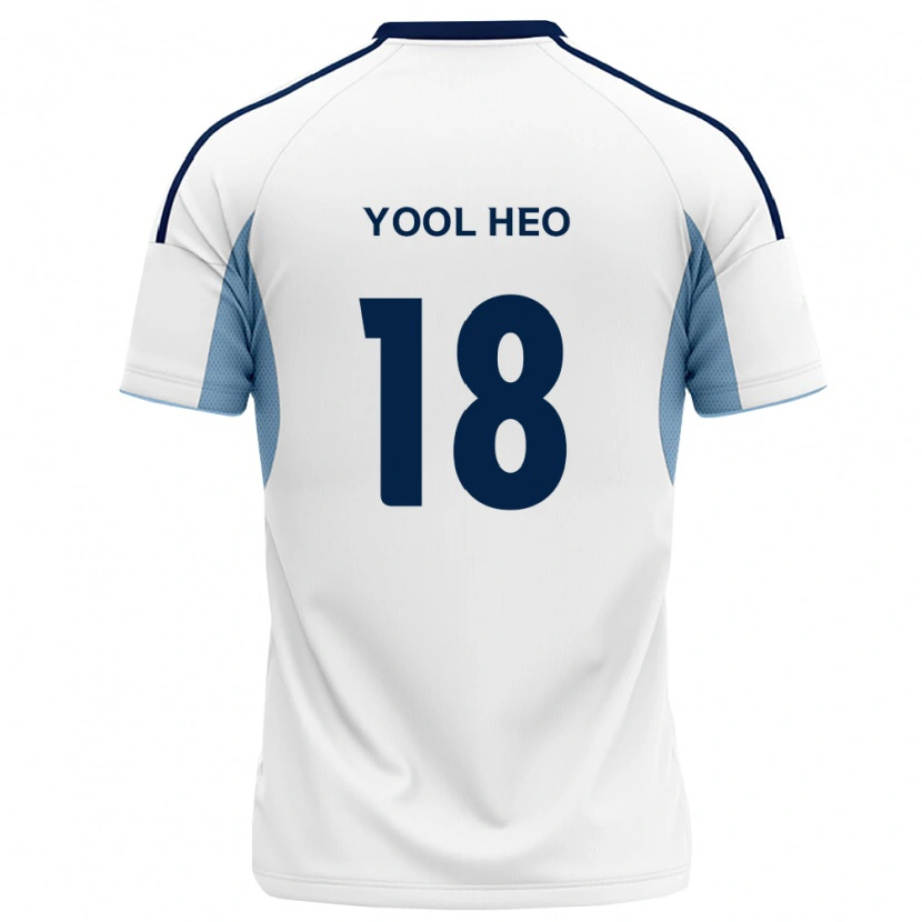Danxen Heren Yool Heo #18 Koninklijk Blauw Wit Uitshirt Uittenue 2026/27 T-Shirt